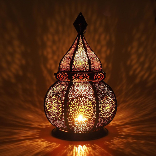 Moroccan lantern for candles - lantern,