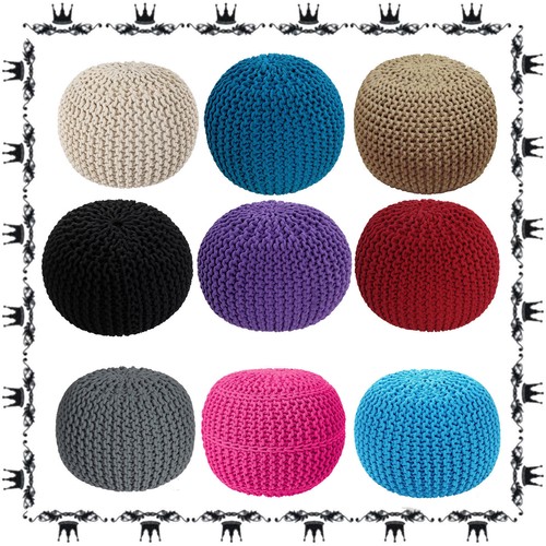 Knitted moroccan large - knitted, round