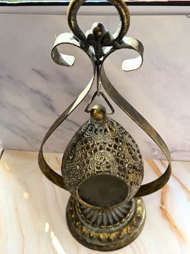 Moroccan style teardrop metal - style,