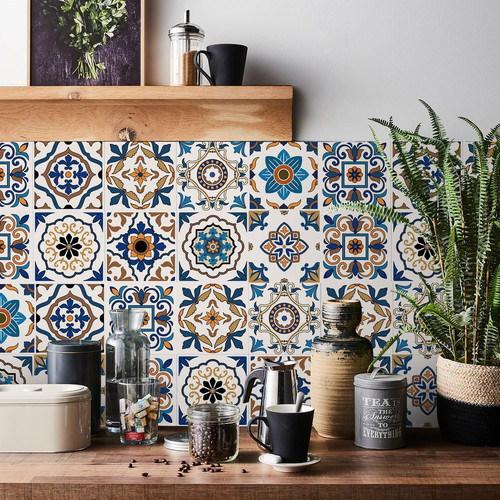 Moroccan tile stickers - moroccan,