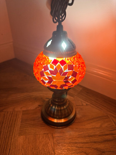 Handmade turkish red mosaic - handmade,