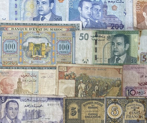 Moroccan dirham franc - moroccan,