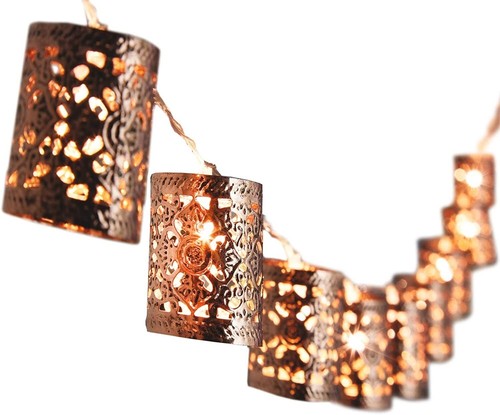 Moroccan style led lantern - style,
