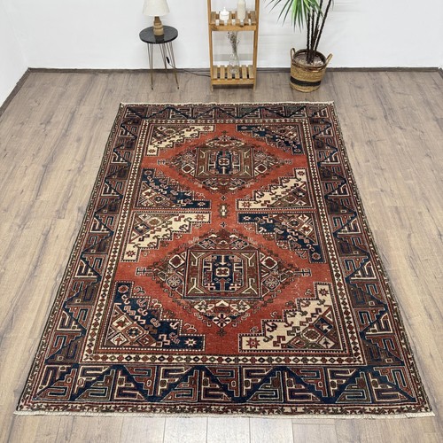 Turkish vintage rug 1x8 6 - vintage,