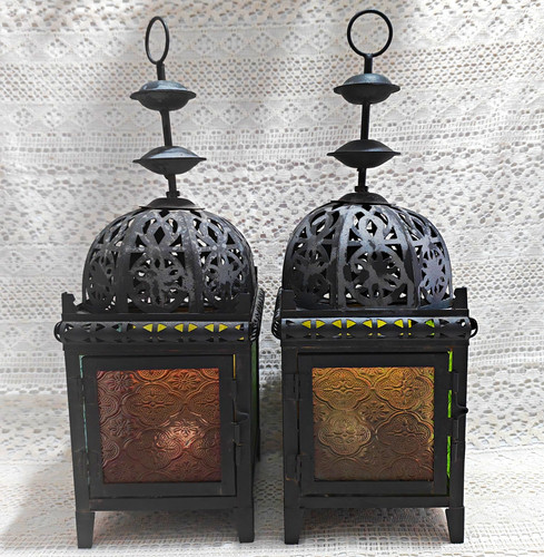 Moroccan style pair black - moroccan,