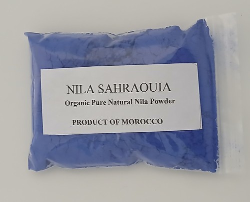 Moroccan blue nila powder - moroccan,