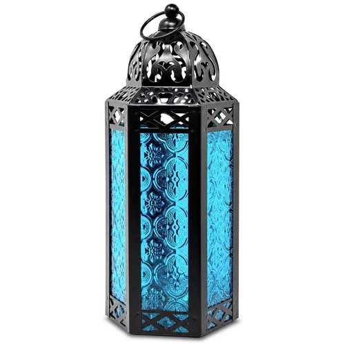 Moroccan candle lantern - moroccan,