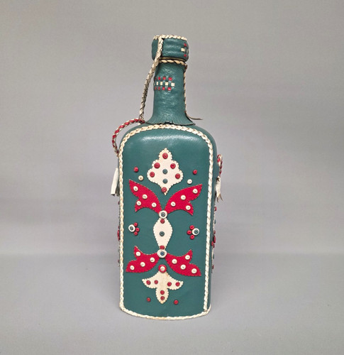 Vintage leather covered - vintage,