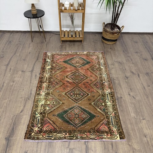Vintage turkish rug - rug,, 3.2x4.8