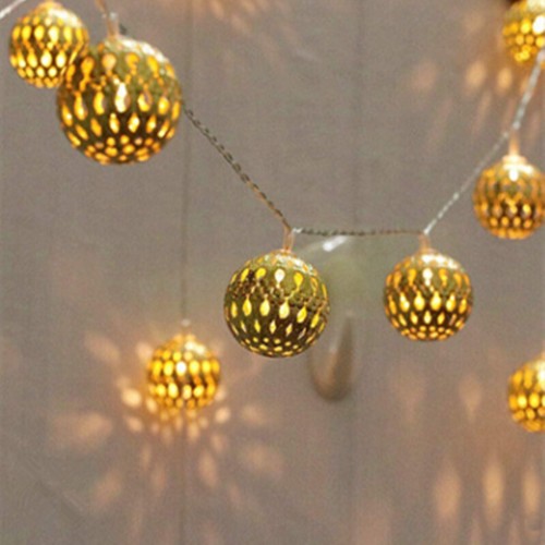 Party decor lamp moroccan ball - party,