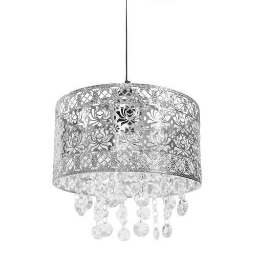 Silver easy fit - fit, lampshade