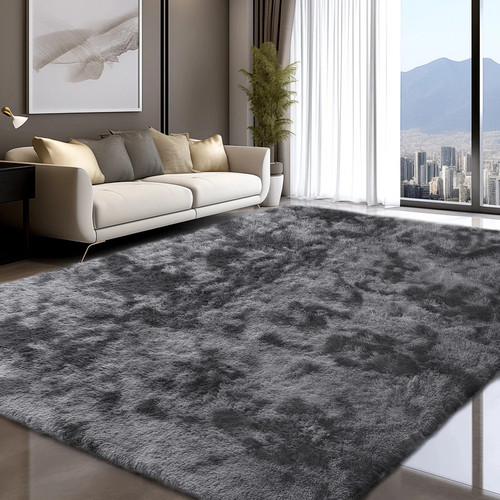 Fluffy rugs large - large, shaggy