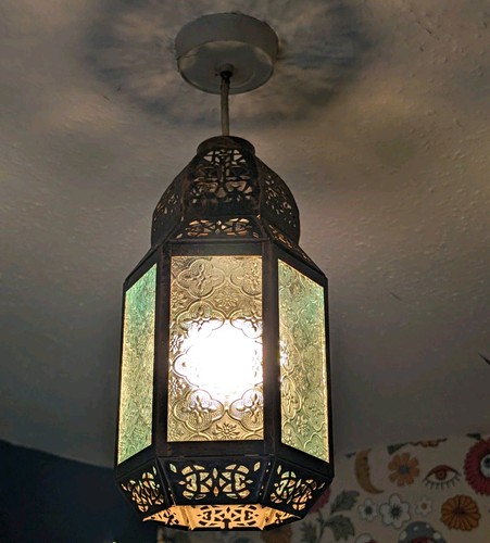 Moroccan style hanging ceiling - moroccan,
